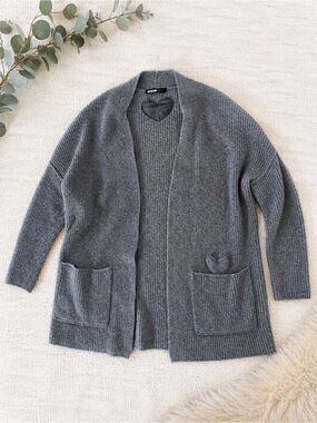 YOOX Twin-Set Simona  (Milano)  Lambs Wool/ Cashmere Cardigan XS
